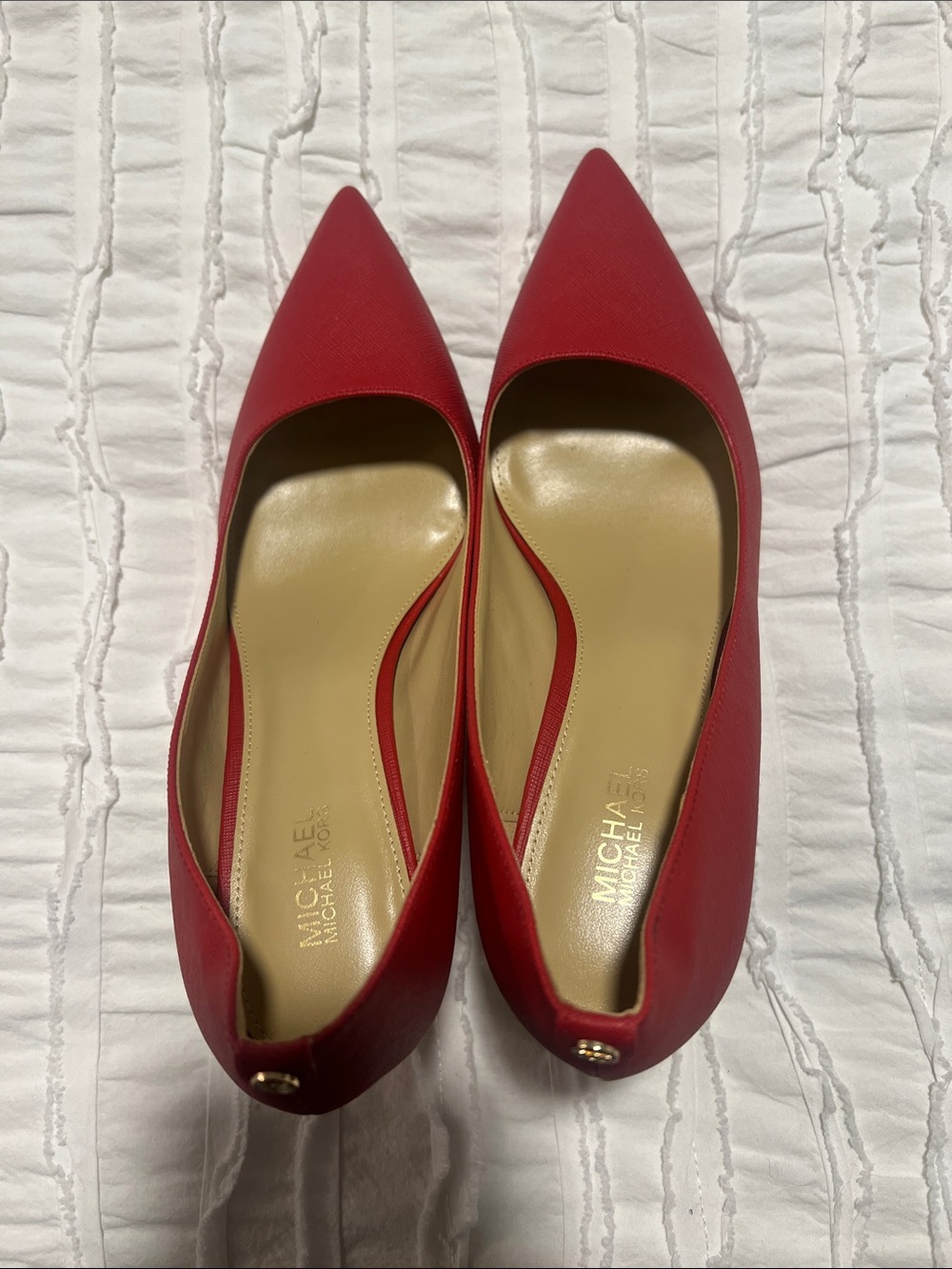 MICHAEL Michael Kors Red Pointed Pump